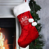 Personalised Christmas Wishes Luxury Stocking For Dogs